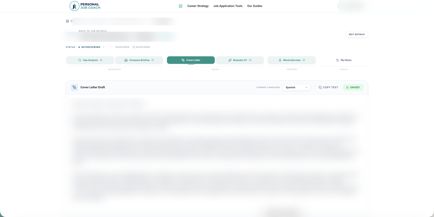 Cover Letter Generator